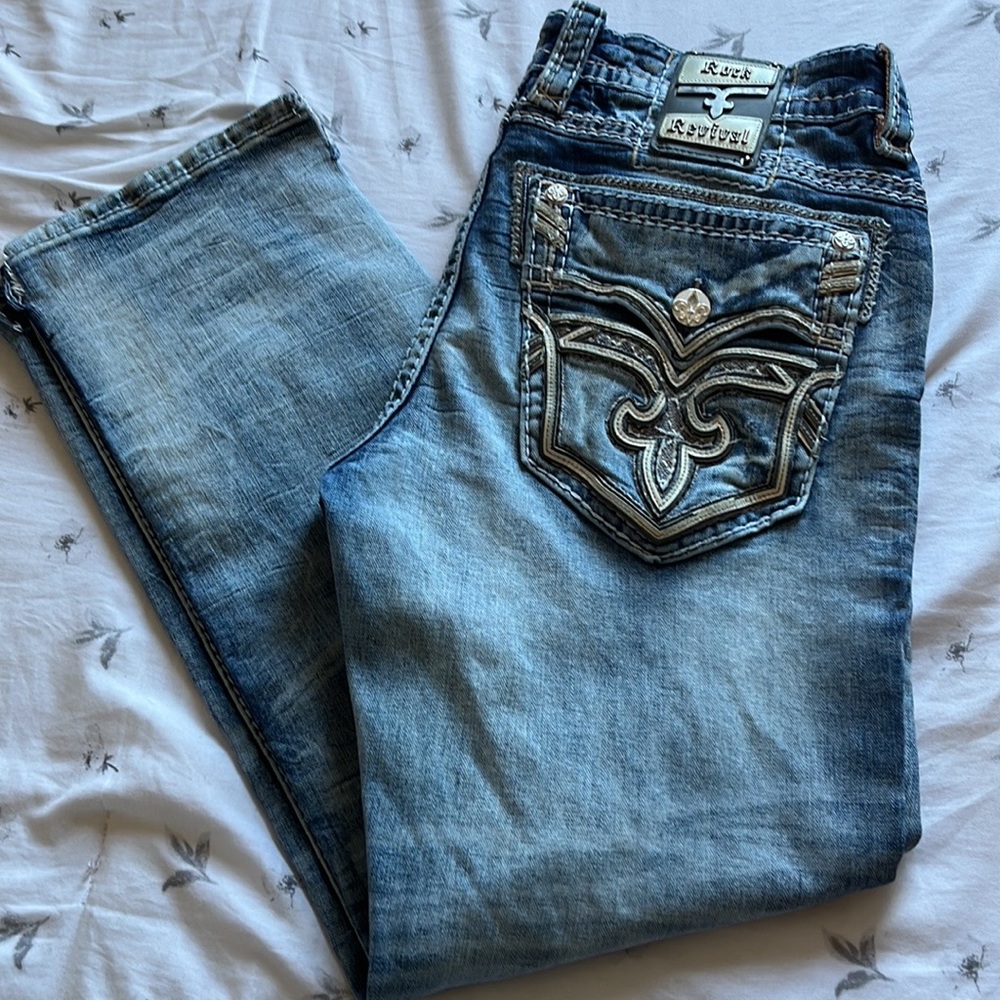 Rock Revival Jeans “ Bluejay Straight “